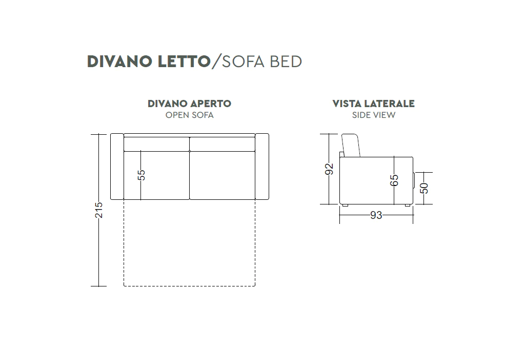 Divano Trasformabile Li Galli